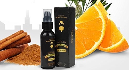 Mountainor Beard, mustache and hair growth oil. Best Beard Growing Oil 