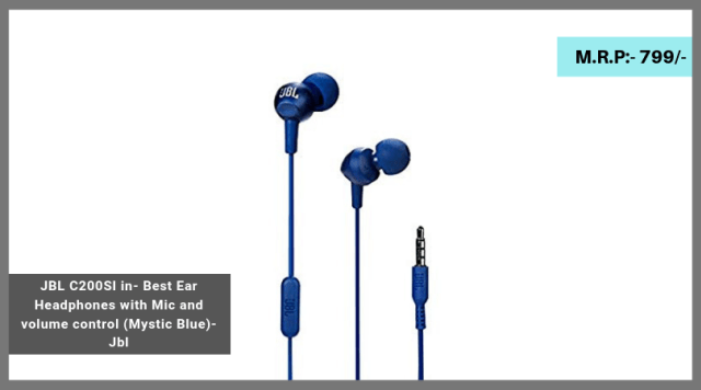 JBL best earphones under 1000