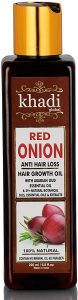 Khadi Global Red Onion Hair Oil | Best Hair Oil for Men om India