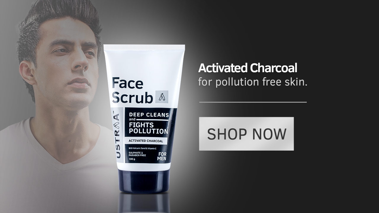 Ustraa Face Scrub | Best Face Scrub for Men 