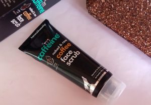 mCaffeine Naked & Raw Coffee Face Scrub | Best Face Scrub for Men 