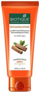 Biotique Bio Sandalwood | Best Sunscreen in India