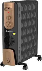 Venus 2500W Oil Filled Radiator Blower Room Heater | Best Oil Filled Room Heater in India