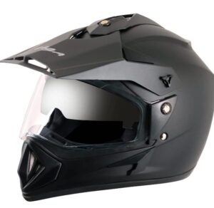 Vega - Shell OR-D/V-DK_M Off-Road D/V Black Helmet | Best Helmet Under 2000