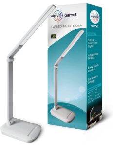 Wipro 5W LED Table Lamp | Best Study Lamp for Eyes