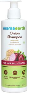 Mamaearth Onion Hair Fall Shampoo | Best Organic Shampoo in India