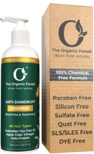 Organic Forest - 100% Chemical Free - Anti Dandruff Shampoo | Best Organic Shampoo in India