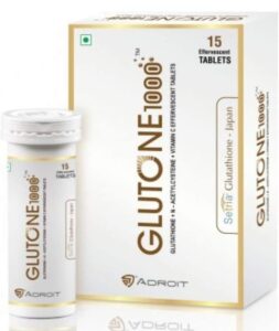 GLUTONE L-Glutathione, 1000mg | Best Glutathione Tablets in India