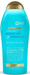 OGX Radiant Glow + Argan Oil of Morocco Extra Hydrating Body Wash | Best Body Wash in India
