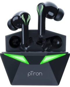 pTron Bassbuds Jade Gaming True Wireless Headphone | Best TWS under 2000