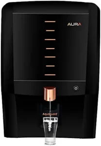 Eureka Forbes Aquaguard Aura RO+UV+UF+MTDS+Active | Best Water Purifier for Borewell Water