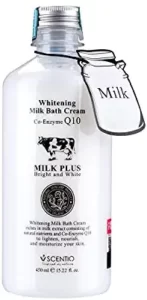 Scentio Milk Plus Organic Whitening Body Wash | Best Body Wash for Skin Whitening