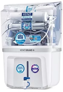 KENT Grand+ ZWW 9 LTR Mineral RO+UV+UF+TDS | Best Water Purifier for Borewell Water