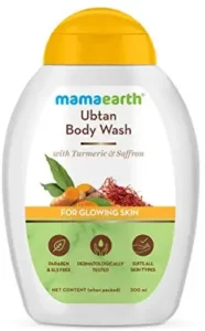 Mamaearth Ubtan Body Wash | Best Body Wash for Skin Whitening