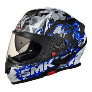 SMK Twister Attack Full Face Helmet | Best Helmet under 5000