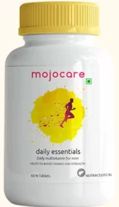 Mojocare Active Essentials-Mens Daily Multivitamin | Best Multivitamin for Men in India