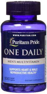  Puritan's Pride One Daily Men's Multivitamin | Best Multivitamin for Men in India